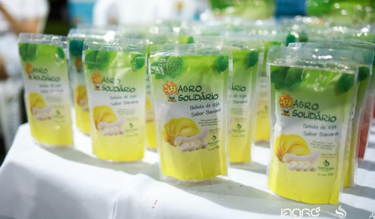 AGROSOLIDÁRIO - DISTRIBUIÇÃO DE BEBIDAS À BASE DE SOJA